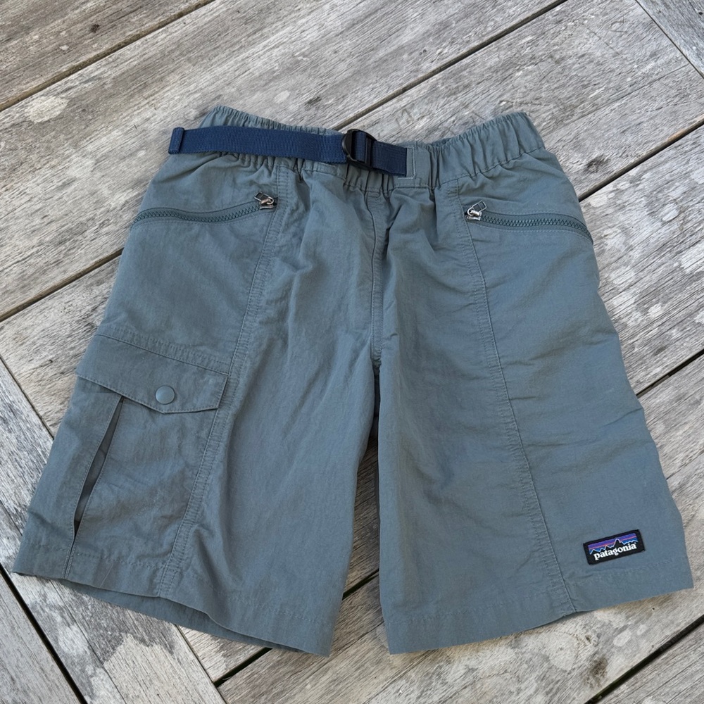 Patagonia Kids' Cargo Shorts in Gray